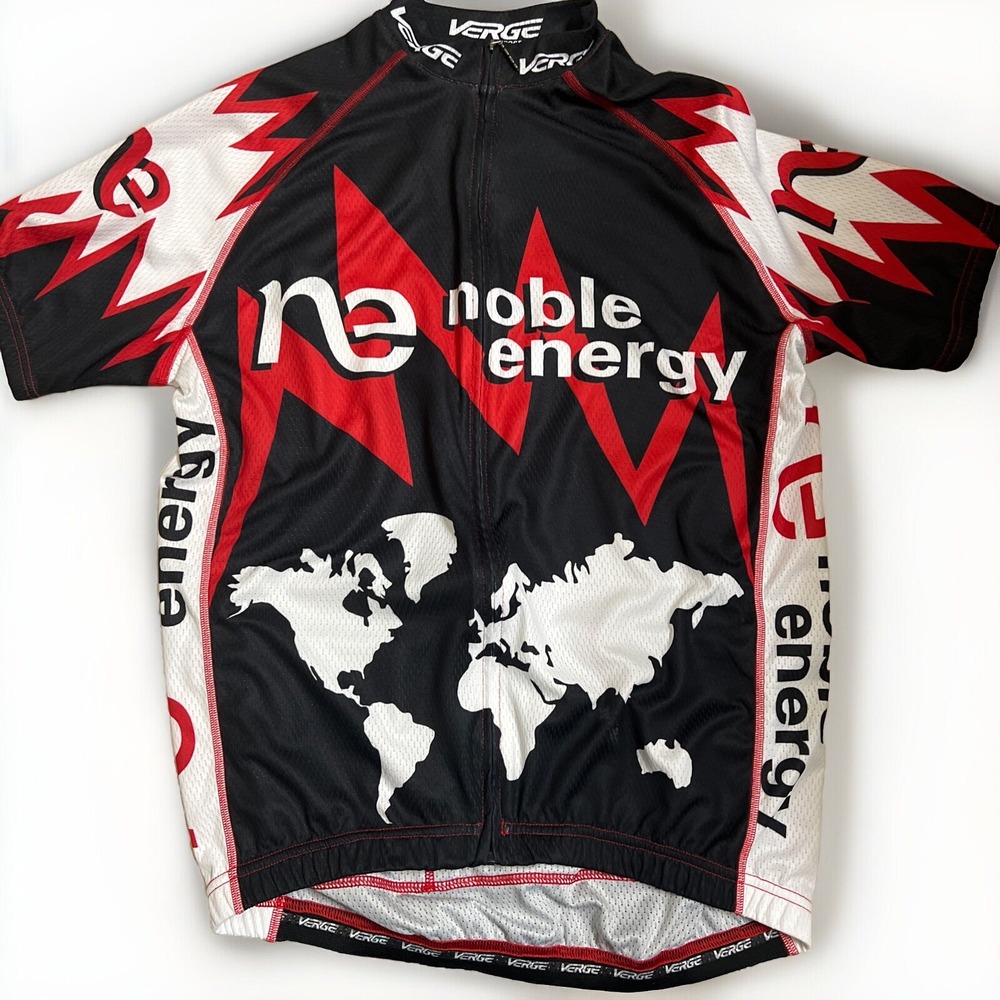 Verge Sports Cycling Jersey Shirt Mens M Short Sleeve Elite Relaxed Noble Energy